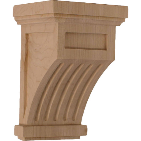 Fluted Corbel 7" (COR04X04X07FL)