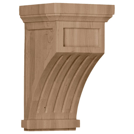 Fluted Corbel 13" (COR07X07X13FL)