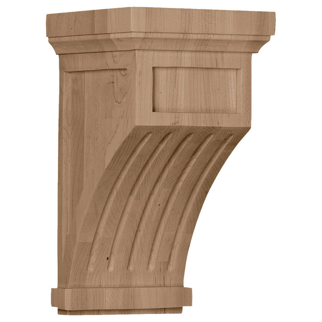 Fluted Corbel 13" (COR07X07X13FL)