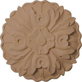 Kent Floral Rosette, 6-7/8" Wide (ROS06X06X01KE)