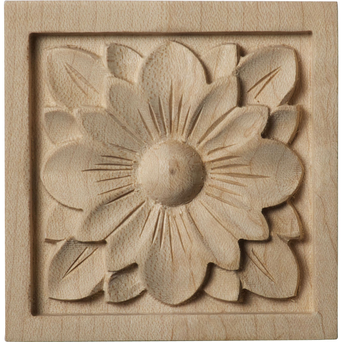 Dogwood Flower Rosette, 3" (ROS03X03X00DG)
