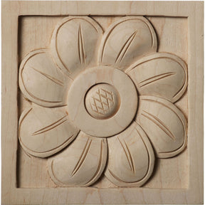 Sunflower Rosette, 5" (ROS05X05SF)