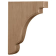 Bedford Wood Brackets 1 3/4" x 9 1/2" x 7-1/4" (BKTW02X07X10BE)