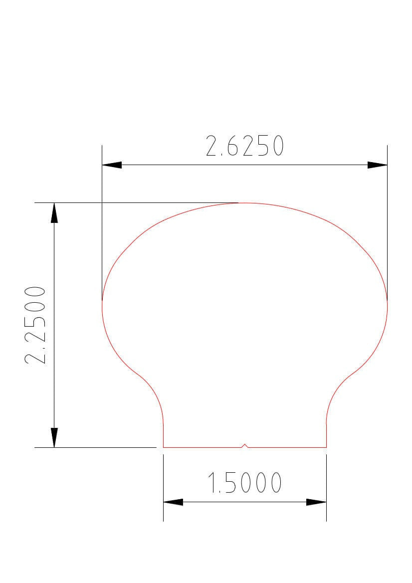 7600 Handrail CADD Drawing