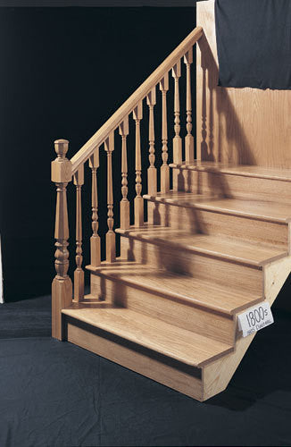 1805 37.5" 1800's Plain Square Top Baluster