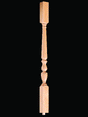 1805O 37.5" Octagonal 1800's Square Top Baluster