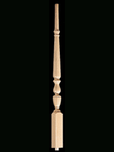 1815O 35" Octagonal Pin Top Baluster