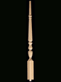 1815 35" The 1800's Plain Pin Top Baluster