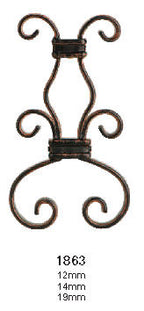 1863 Small Fountain Iron Accessory