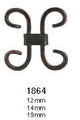1864 Small Scroll Iron Accessory