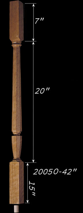 C-2005O 42" Octagonal Carolina Baluster