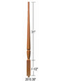 2015 39" Bunker Hill Baluster Dimensional Information