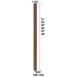 5361 (201) 1-3/4" x 48" S4S Baluster with Dowel Pin shipped loose