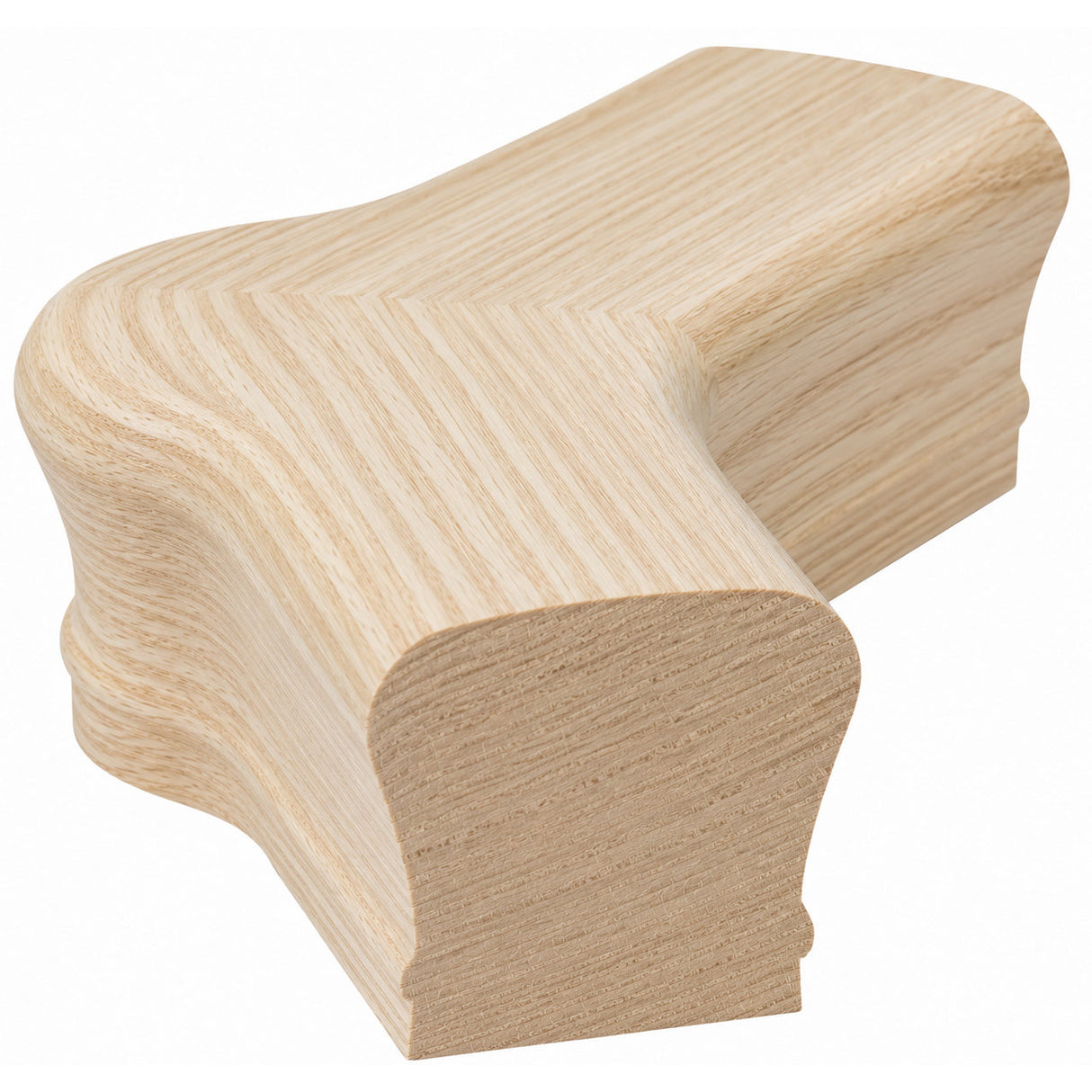 7021-135 135-Degree Newel Cap for the 2-1/4" x 2-3/8" Handrail, Ash