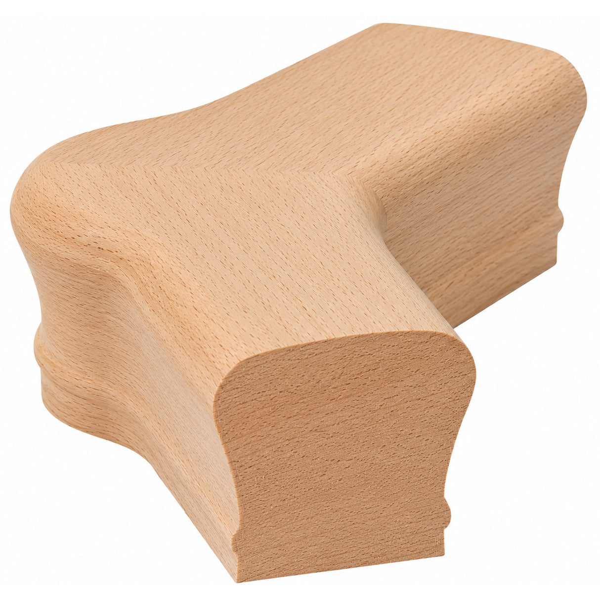 7021-135 135-Degree Newel Cap for the 2-1/4" x 2-3/8" Handrail, Beech