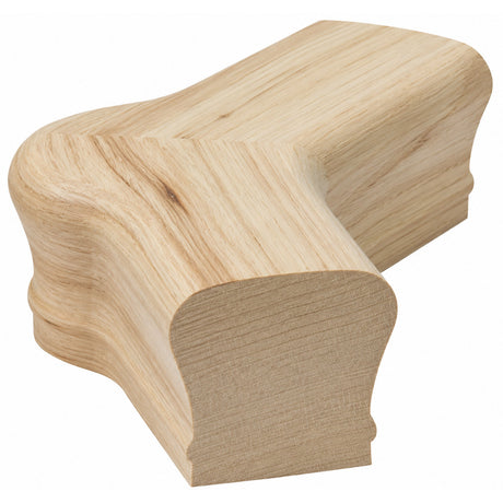 7021-135 135-Degree Newel Cap for the 2-1/4" x 2-3/8" Handrail, Hickory