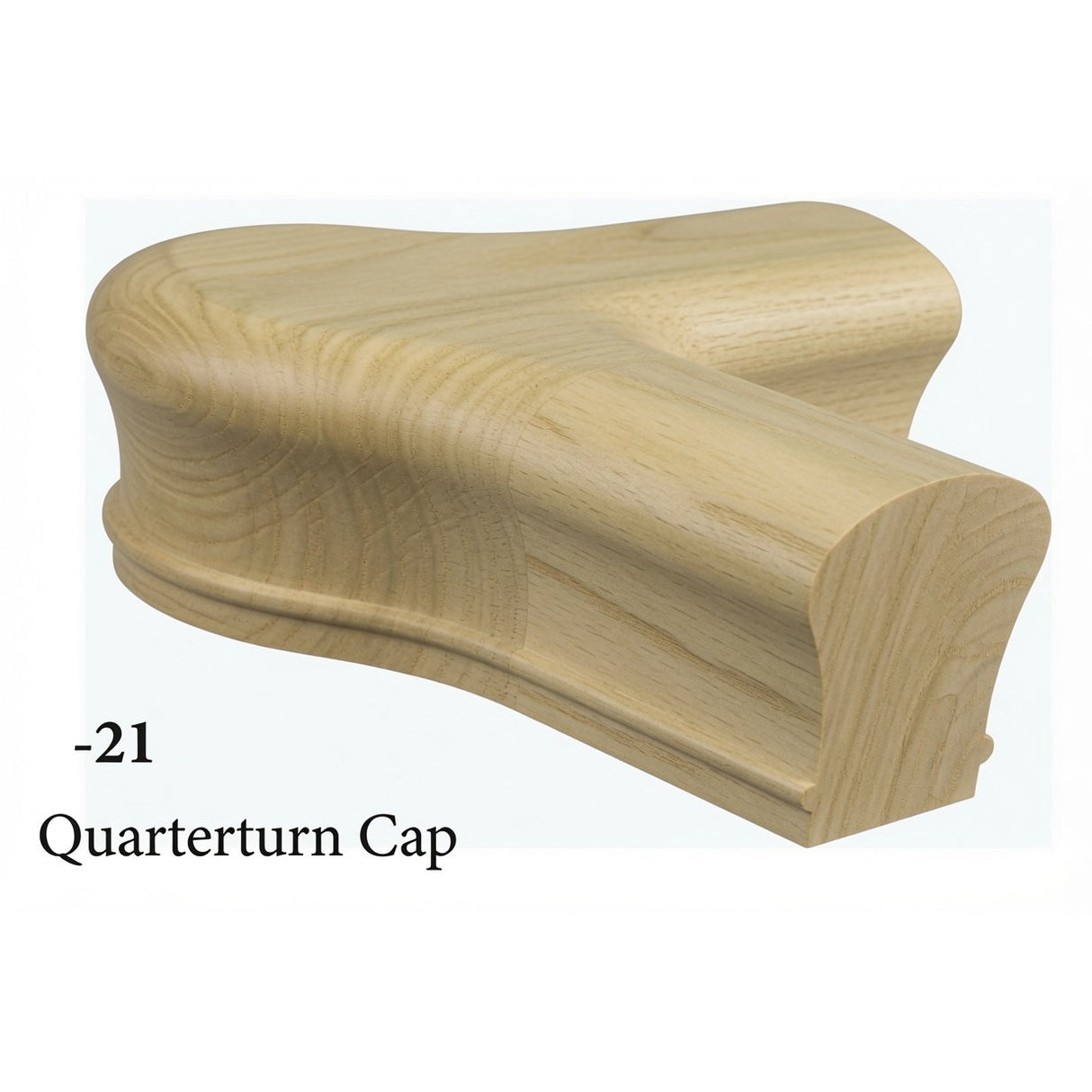 SP-7021 Quarterturn Newel Cap - Poplar