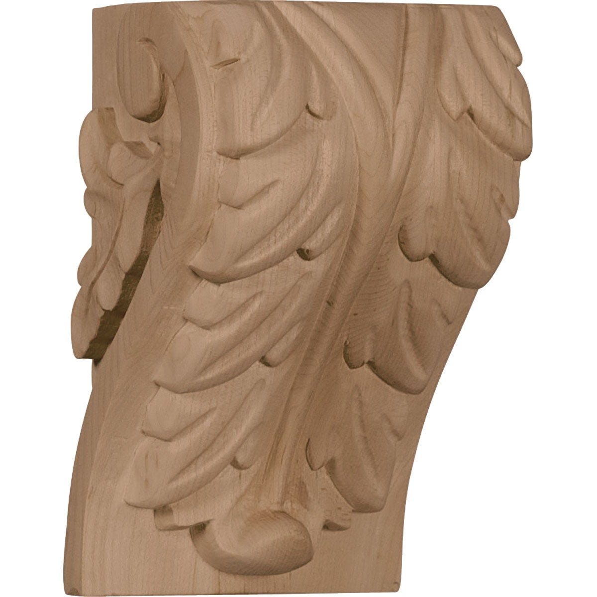 Acanthus Leaf Block Corbel 6" (CORW04X03X06BA)