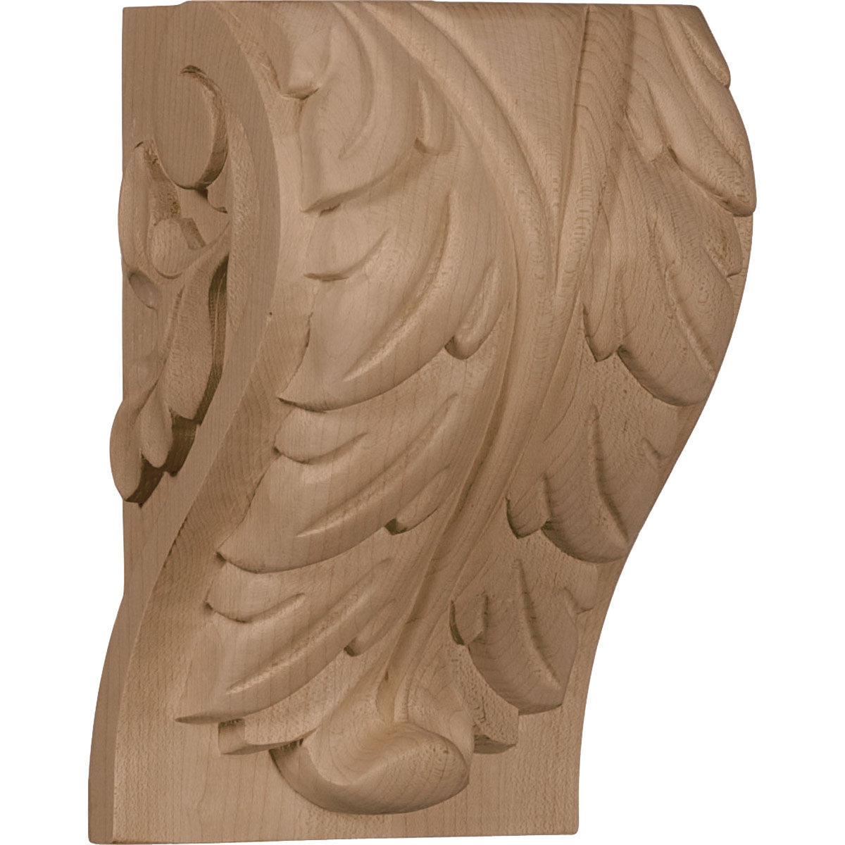 Acanthus Leaf Block Corbel 7" (CORW05X04X07BA)