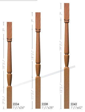 Bunker Hill Elegant Rise Balusters