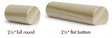 2250 Poplar 2-1/4" Full Round or Round with Flat Bottom Handrail