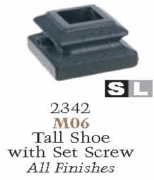 2342 Flat Shoe with Set Screw