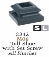 2342 Flat Shoe with Set Screw