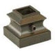 2915-LT Lite Flat Shoe for 9-1/6" Square Balusters, Aluminum