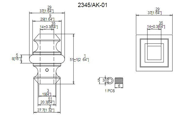 2345 Adjustable Knuckle