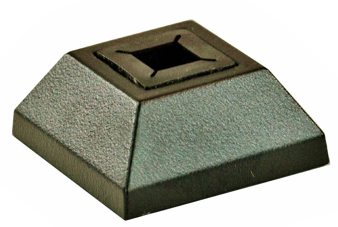 2330 Lite Universal Square Flat Shoe for both 1/2" 12mm and 9/16" 14mm balusters