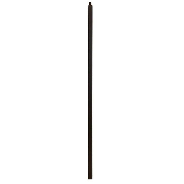 2455 Plain Square Iron Newel Posts are 1-3/16" Square X 48" tall