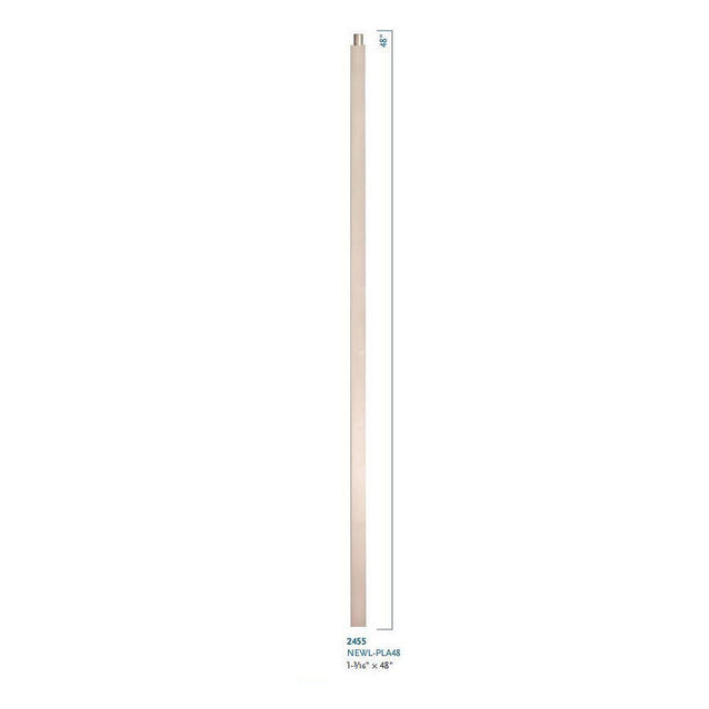2455 NEWL-PLA Plain Iron Newel Post