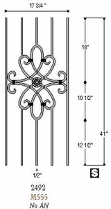 2492 Five-Legged Panel