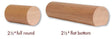 2500 Hard Maple 2-1/4" Round Handrail