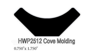2511 .75" x 1.5" Cove Molding