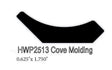 2513 .625" x 1.75" Cove Molding