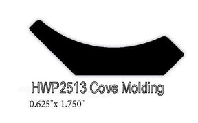 2513 .625" x 1.75" Cove Molding