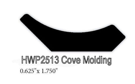 2513 .625" x 1.75" Cove Molding