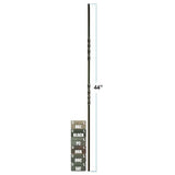 2551 1/2" x 44" Double Twist Stair Baluser