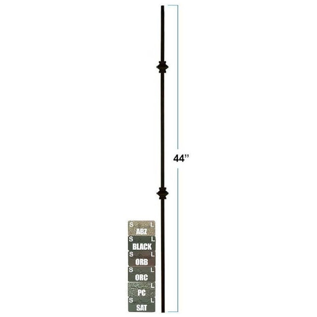 2557 1/2" x 44" Double Knuckle Stair Baluster