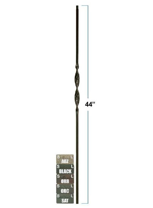 2560 1/2" x 44 Single Ribbon Stair Baluster