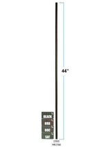 2595 Plain Round Bar Tubular Steel Baluster