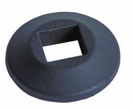 Modern Disk Shoes for Square Balusters