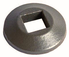 Modern Disk Shoes for Square Balusters