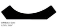 2633 0.75" x 3" Cove Molding