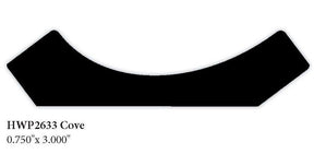 2633 0.75" x 3" Cove Molding