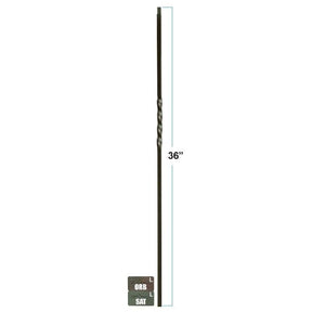 2650 Single Twist 36" Knee Wall Baluster