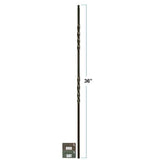 2651 Double Twist 36" Knee Wall Balusters
