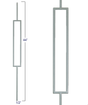 M43 Square Panel Liberty Baluster