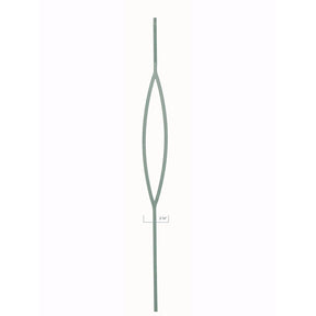 2673 M432 Rounded Panel Liberty Baluster